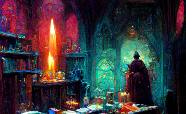 Wizard's Study Room
